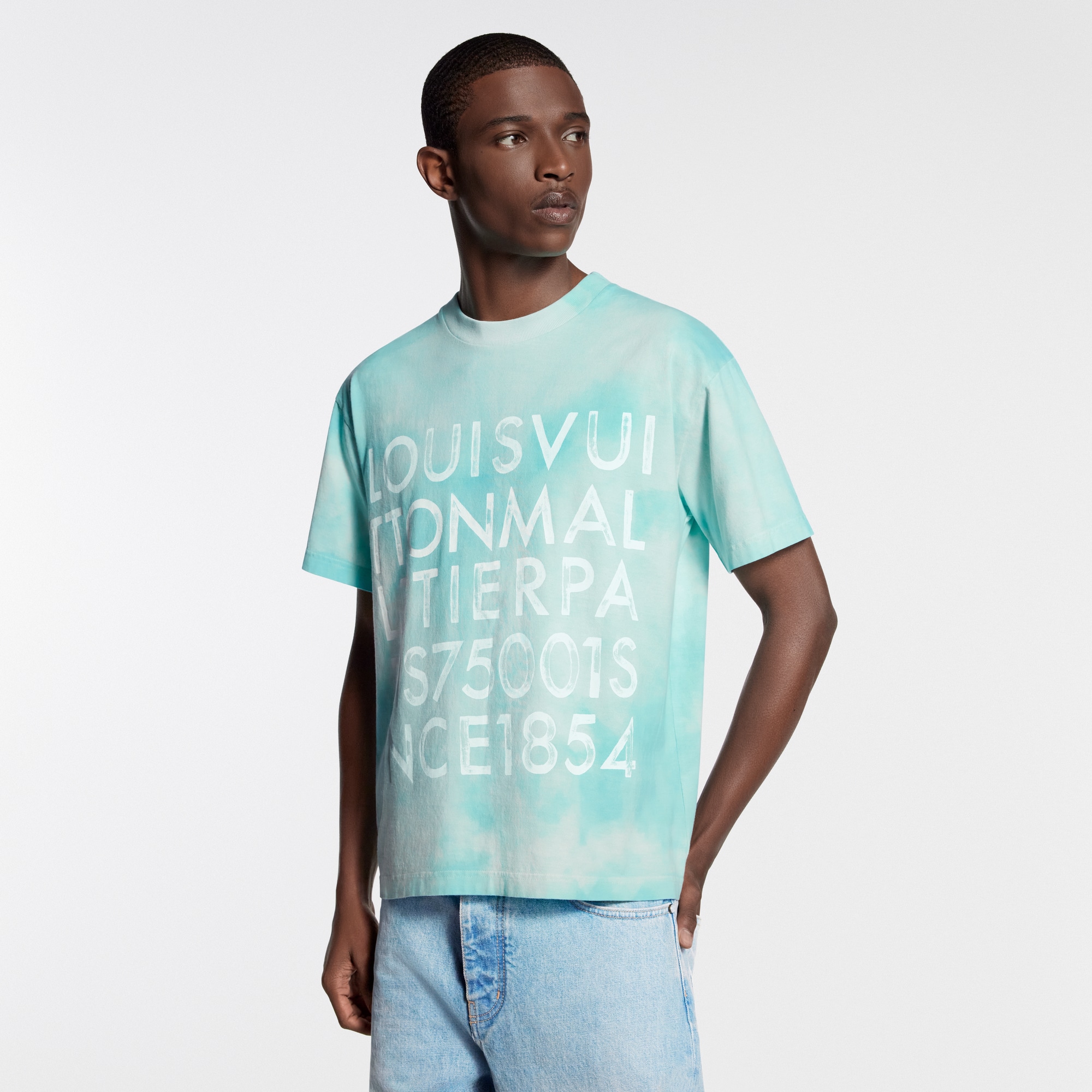 Tie-Dye Printed T-Shirt - Men - Ready-to-Wear | LOUIS VUITTON ®